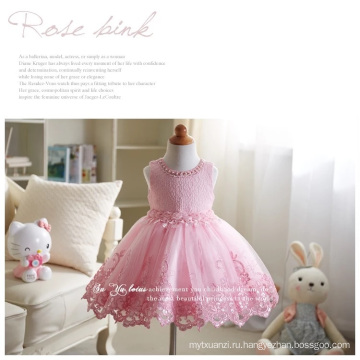 бутик-дизайн оптом детская вышивка платье для детей цветок девочки платья